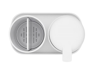 Bathroom accessory set Brabantia, plastic, white, 3 pcs.