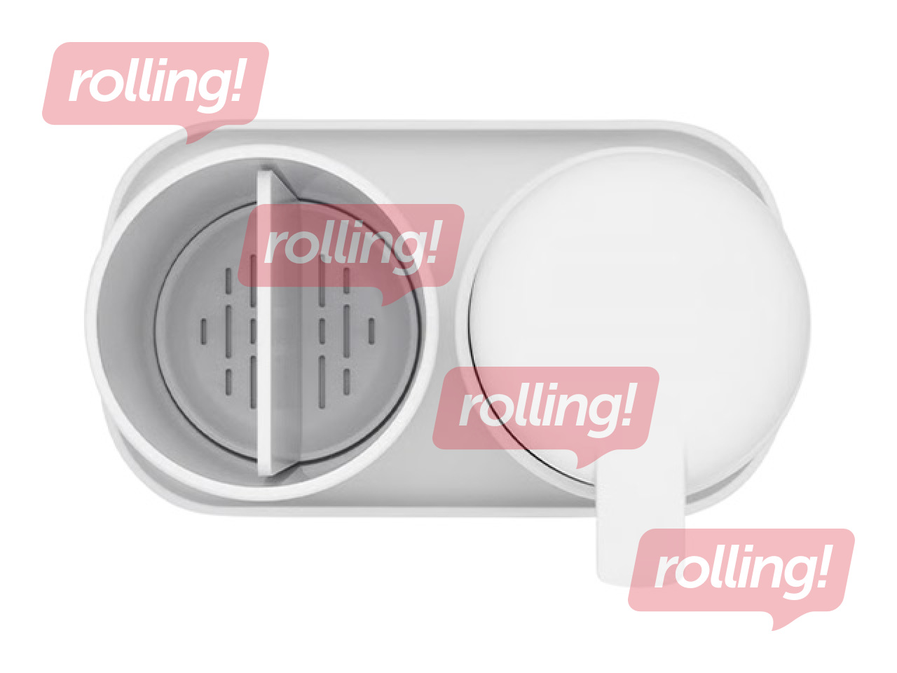 Bathroom accessory set Brabantia, plastic, white, 3 pcs.