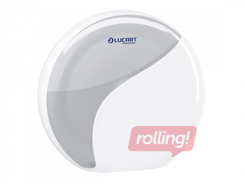 Tualettpaberirulli hoidja Lucart Identity Mini, plastist, valge