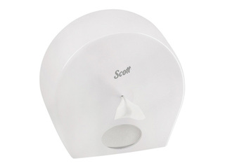 Toilet paper dispenser Scott Control, center-feed, plastic, white