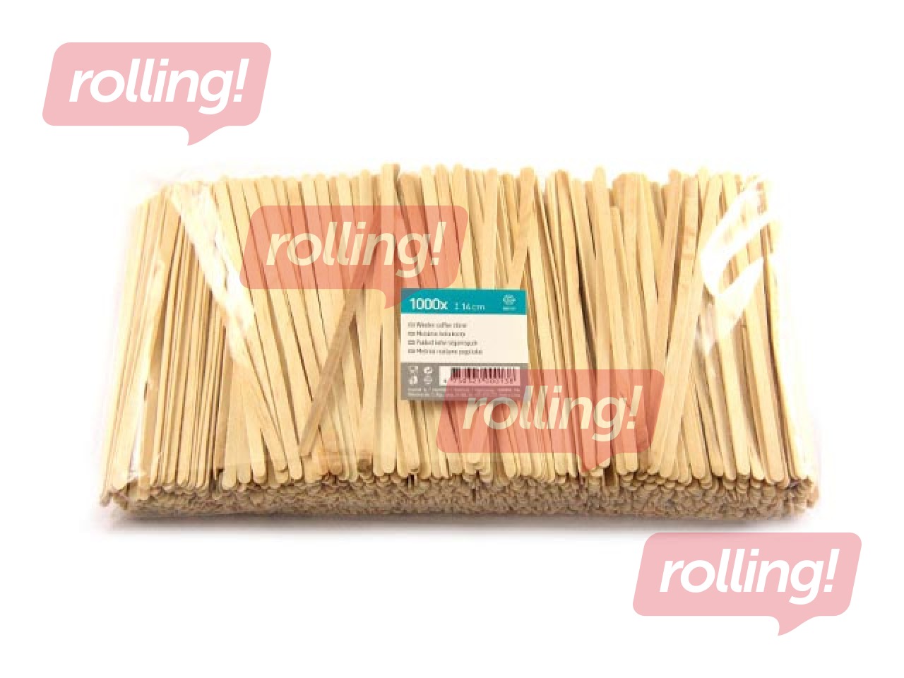 Puidust pulgad, 14 x 0,7 cm, 1000 tk.