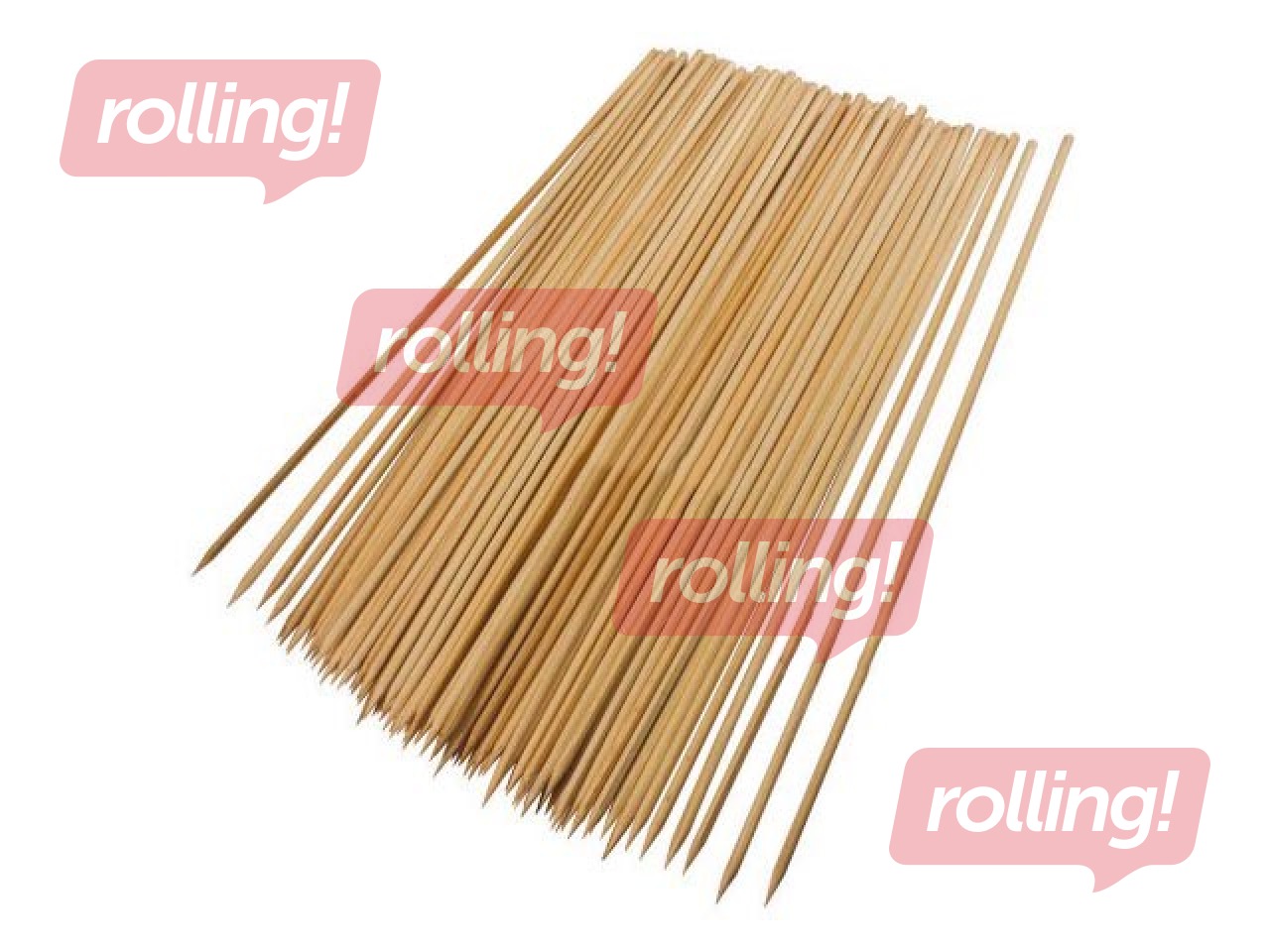 Bambusest tikud 2.5 mm x 20 cm, 200 tk