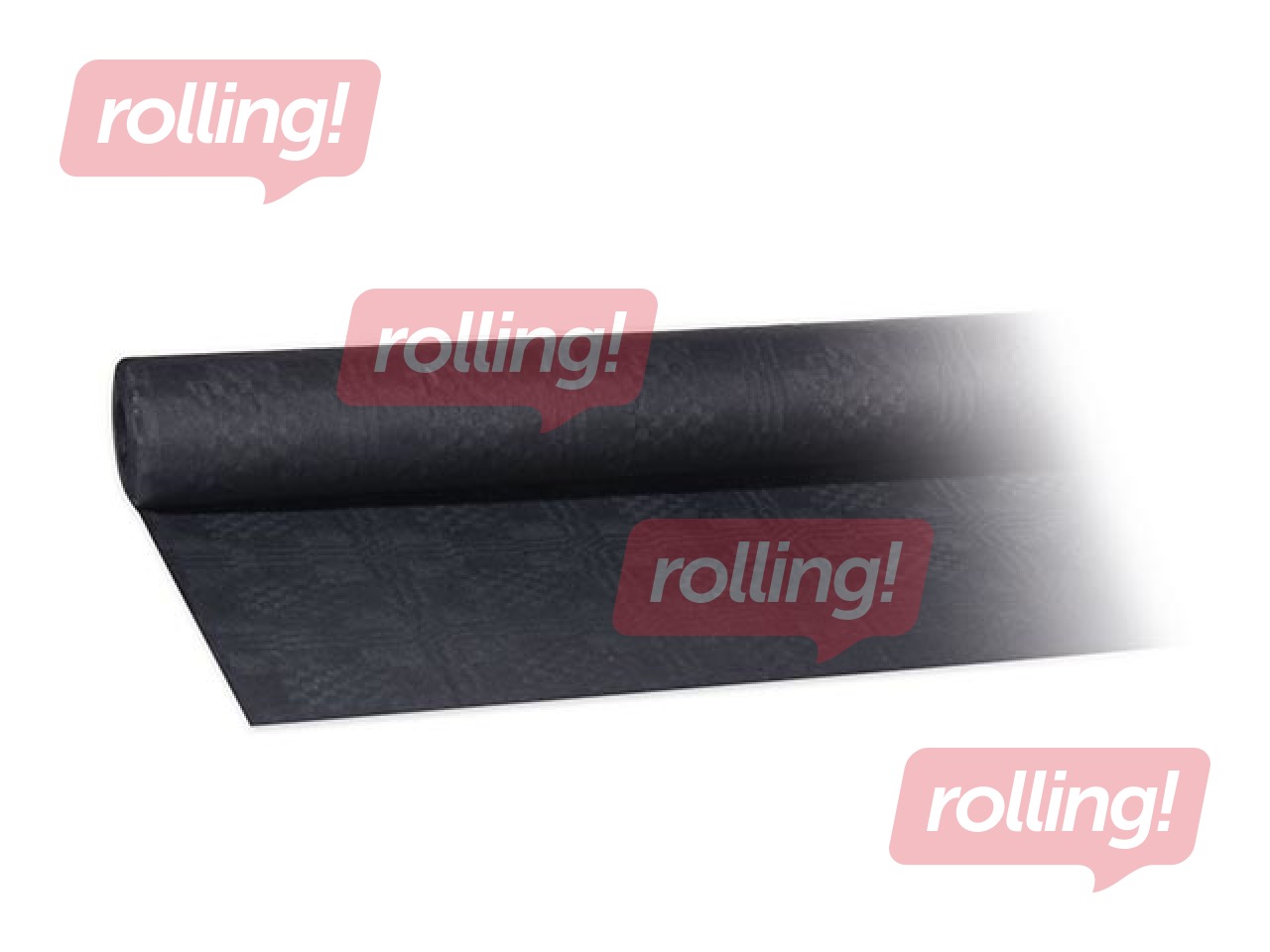 Galdauts papīra rullī 1.2 x 8 m, melns