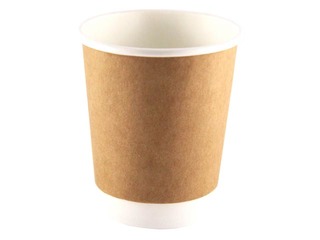 Cups for hot drinks with double wall, ø80mm, 200-250ml, 25 pcs.