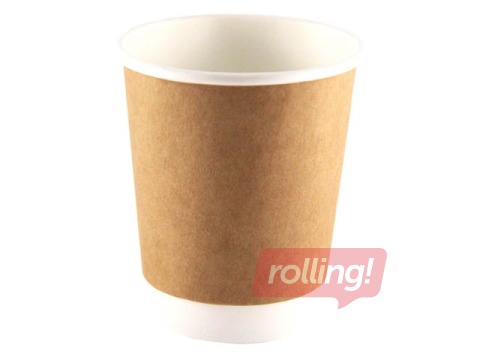 Topeltseinaga kuumade jookide tassid, ø80 mm, 200-250ml, 25 tk.