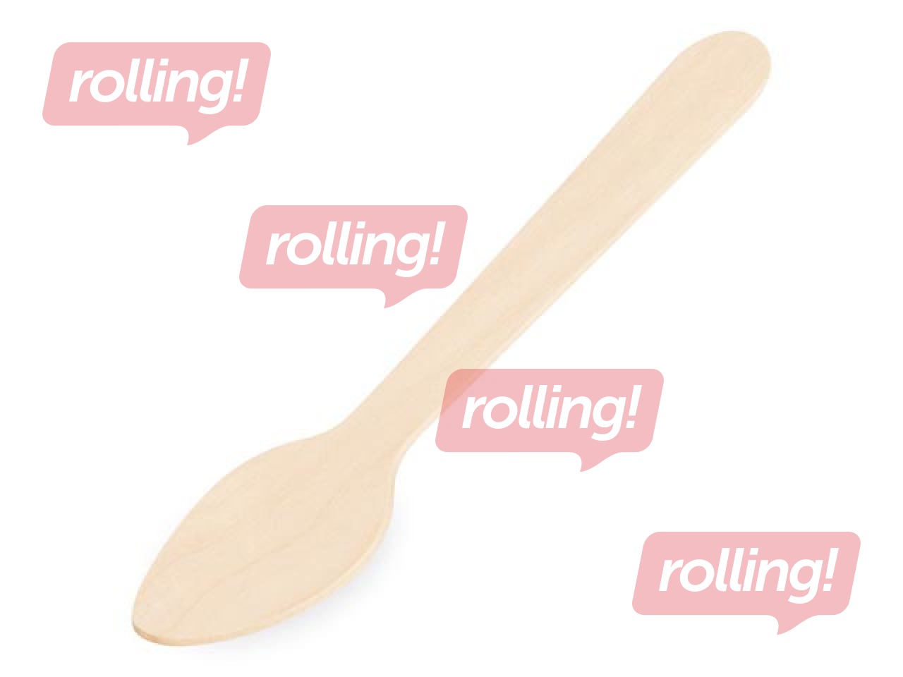 Lusikad, puidust, 11 cm, 100 tk.