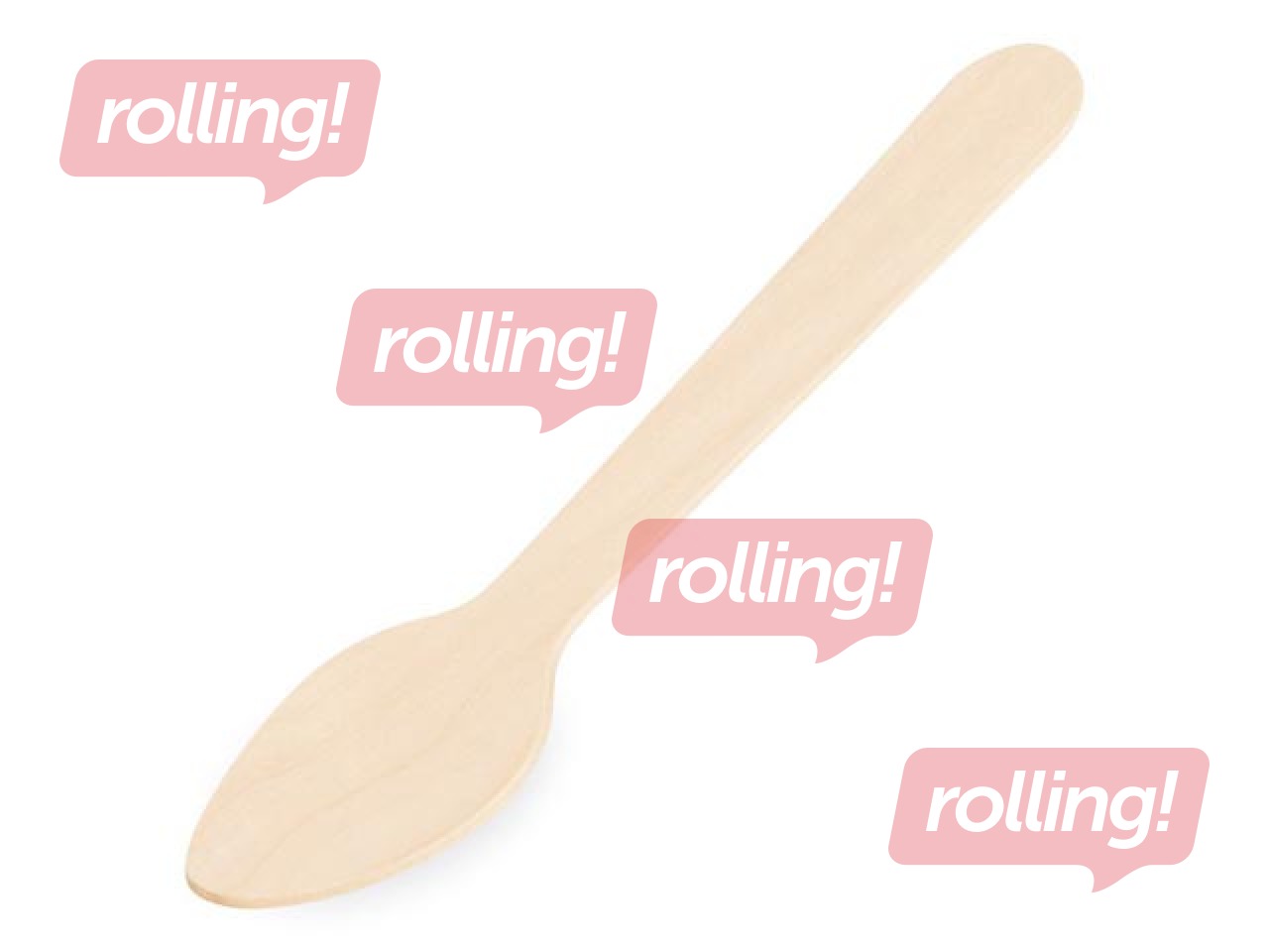 Spoons wooden, 11cm, 100 pcs.