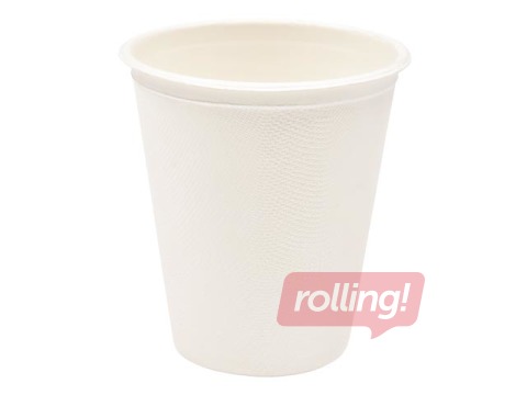 Drinking cup 100% biodegradable/compostable, 250ml, 50 pcs.