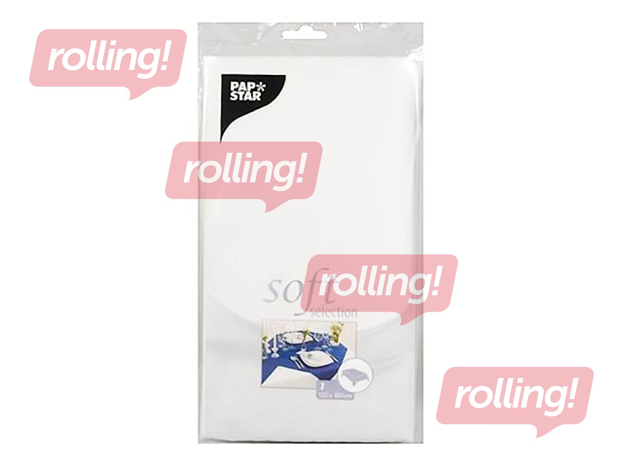 Laudlina Soft, 120 x 180 cm, valge