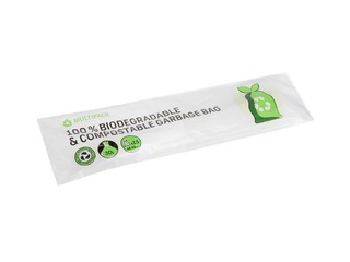 Biolagunevad prügikotid BIO, rohelised, 30l, 18 mikr., 15 tk.