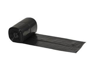 Prügikotid rullis HDPE 35 l, 50 x 70 cm,  15  mic., 50 tk, must