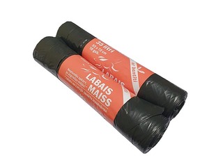Закрывающиеся мешки для мусора Labais Maiss, 35L, 33 мкм, 10 шт., черные
