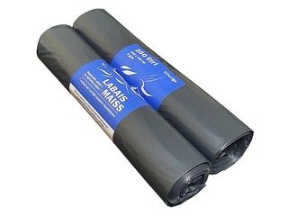 Prügikotid Labais Maiss, 250 l, 40 mikr, 5 tk, must