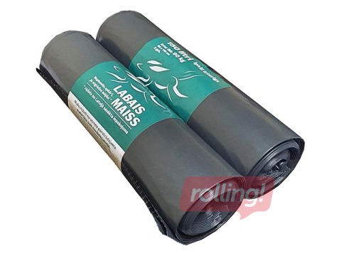 Garbage bags Labais Maiss, extra strong, 150l, 60 micr., 5 pcs, black