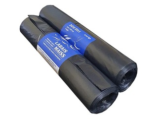Prügikotid Labais Maiss, 300 l, 43 mikr, 5 tk, must