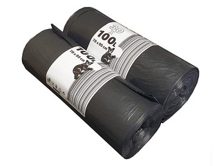 Garbage bags Labais Maiss, Basic, 100l, 30 pcs, black