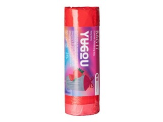 Prügikotid aroomiga, roosa, 35 l, YuGou,15 tk