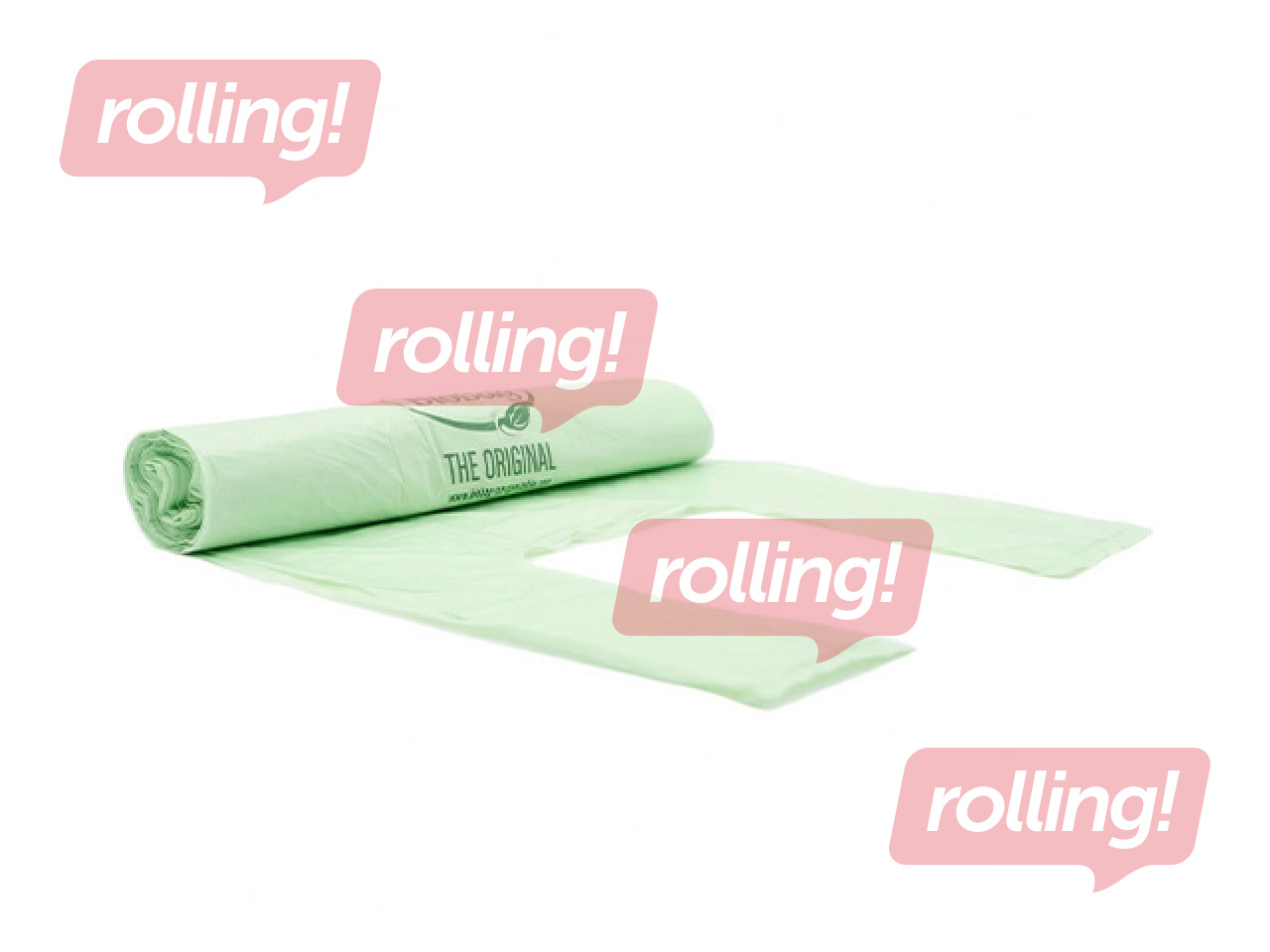 Prügikotid BioBag, rohelised, komposteeritavad, 15μm, 20l, 25 tk.