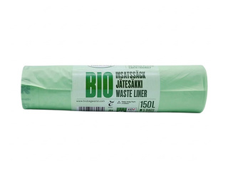 Мешки для мусора BioBag, компостируемые, 35мкм, зеленые, 150л, 10 шт.