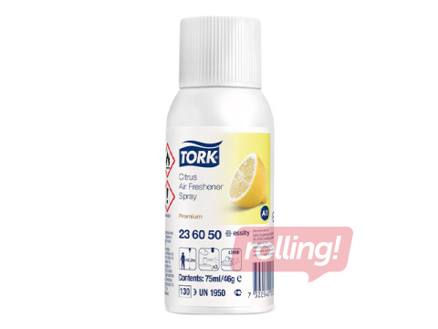Gaisa atsvaidzinātaja rezerve Tork A1, Citrus, 75ml