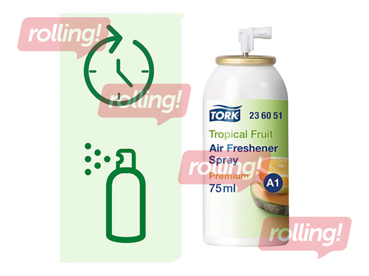 Air freshener refill Tork A1, Fruit, 75ml