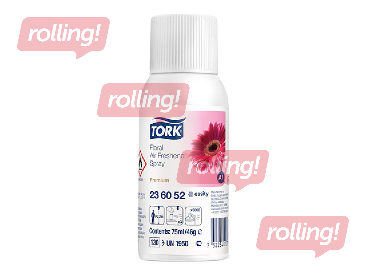 Õhuvärskendaja varu Tork A1, Floral, 75ml