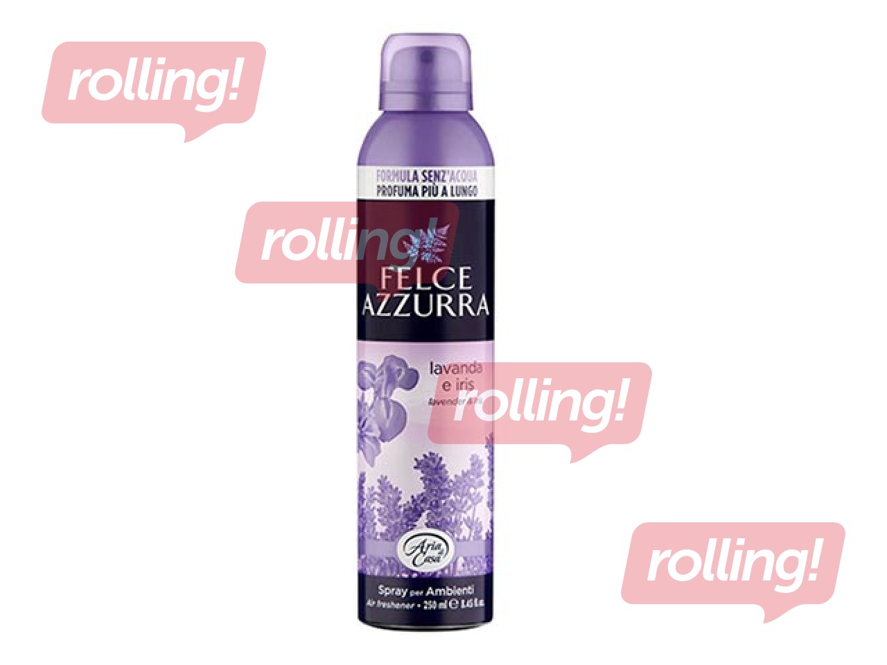 Освежитель воздуха аэрозольный Felce Azzura Lavender & Iris, 250мл