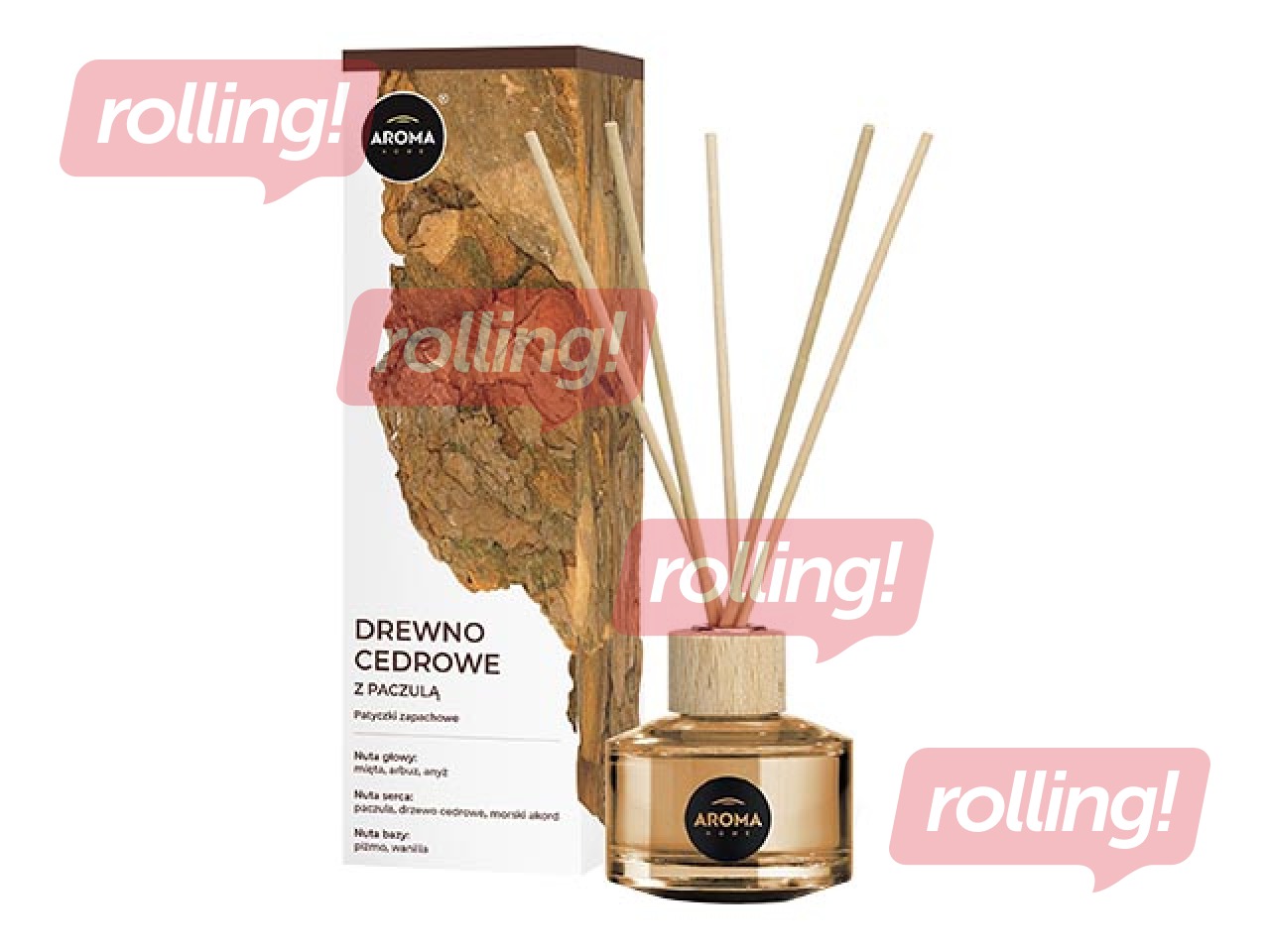 Aromaatsed pulgad Basic, Cedar Wood with Patchouli 50 ml