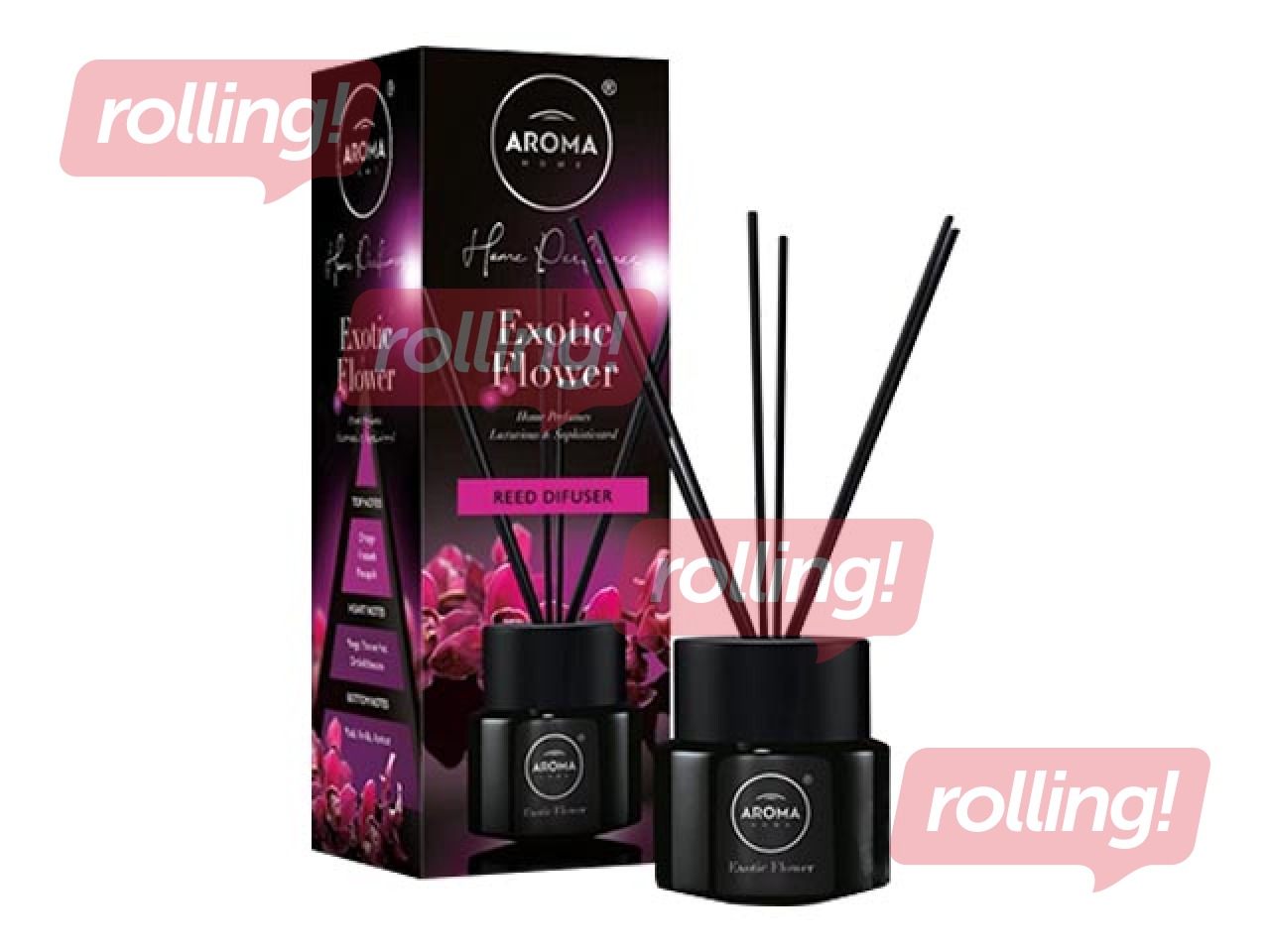 Aromaatsed pulgad Aroma Home, Exotic Flower 100 ml