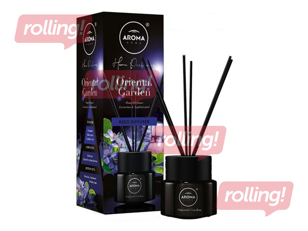 Aromātiskie kociņi Aroma Home, Oriental Garden 100ml