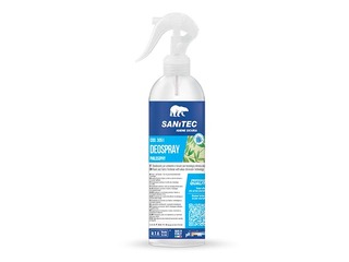 Õhu- ja kangavärskendaja Sanitec Deospray Fresh lõhna ennetamise tehnoloogiaga, 300 ml