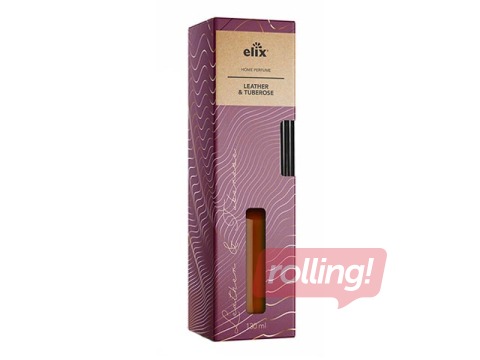 Aromaatsed pulgad Elix Home, Leather & Tuberose, 125ml