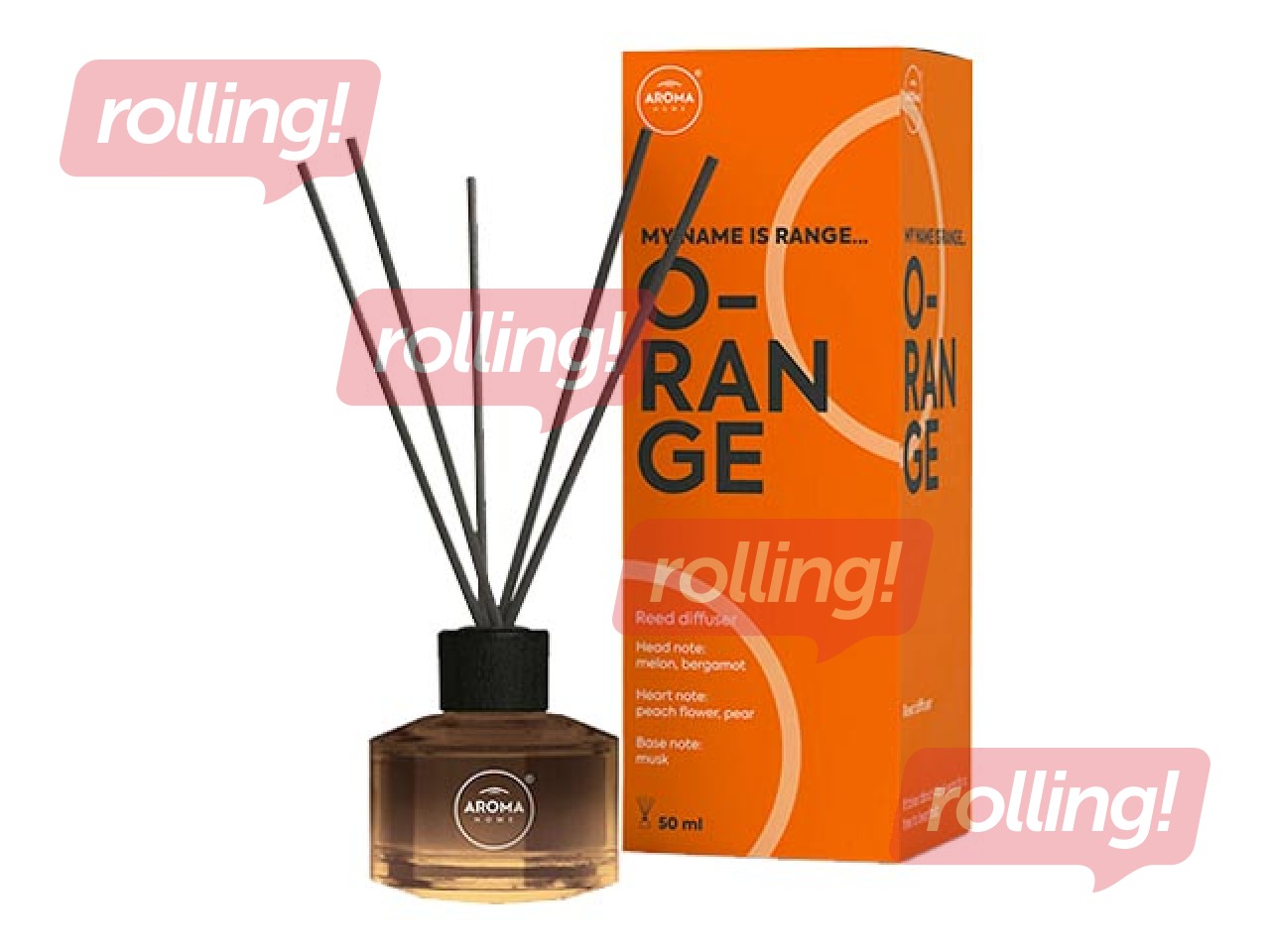 Aromatic sticks Aroma Home Modern Fruits, Orange 50 ml