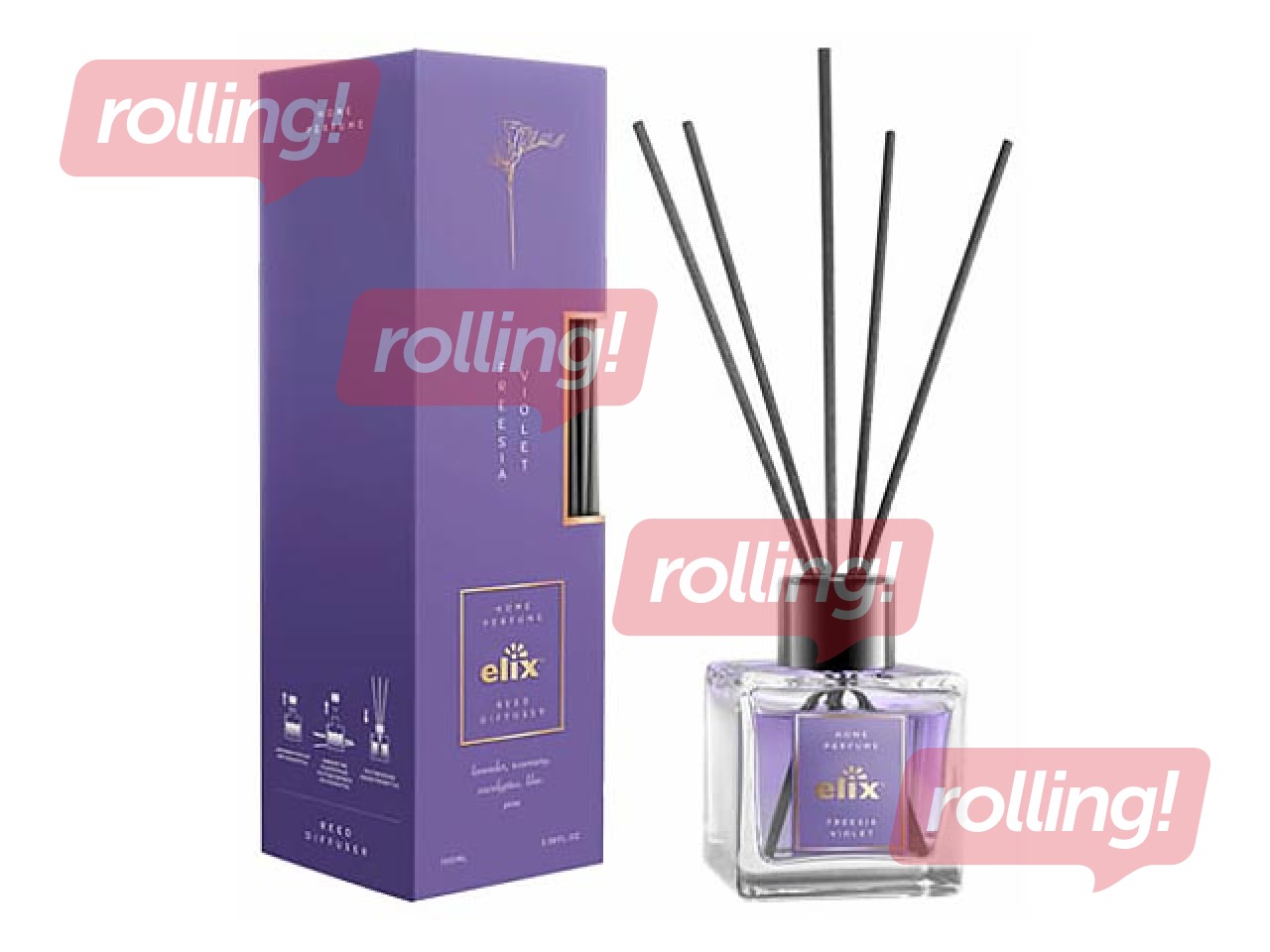 Aromātiskie kociņi HP100, Freesia & Violet, 100ml