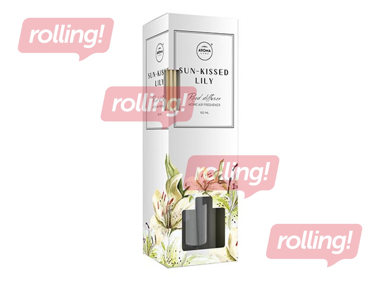 Aromātiskie kociņi Aroma Home, PERFUME, Sun-Kissed Lily, 100ml