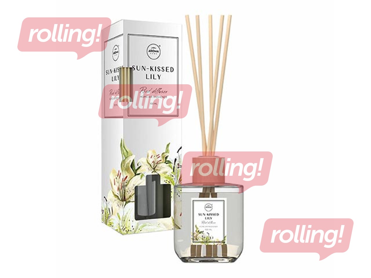 Lõhnapulgad Aroma Home, PERFUME, Sun-Kissed Lily, 100ml