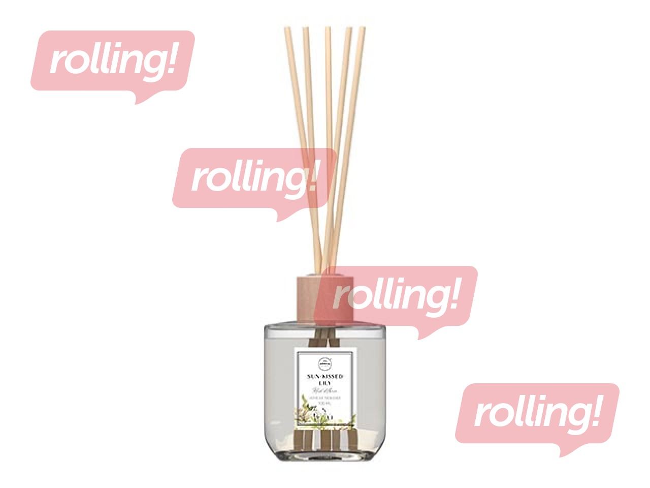 Lõhnapulgad Aroma Home, PERFUME, Sun-Kissed Lily, 100ml