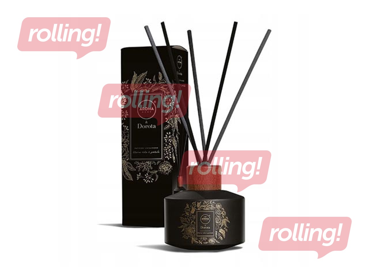 Lõhnapulgad Aroma Home, WILD, must roos ja patchouli, 100ml