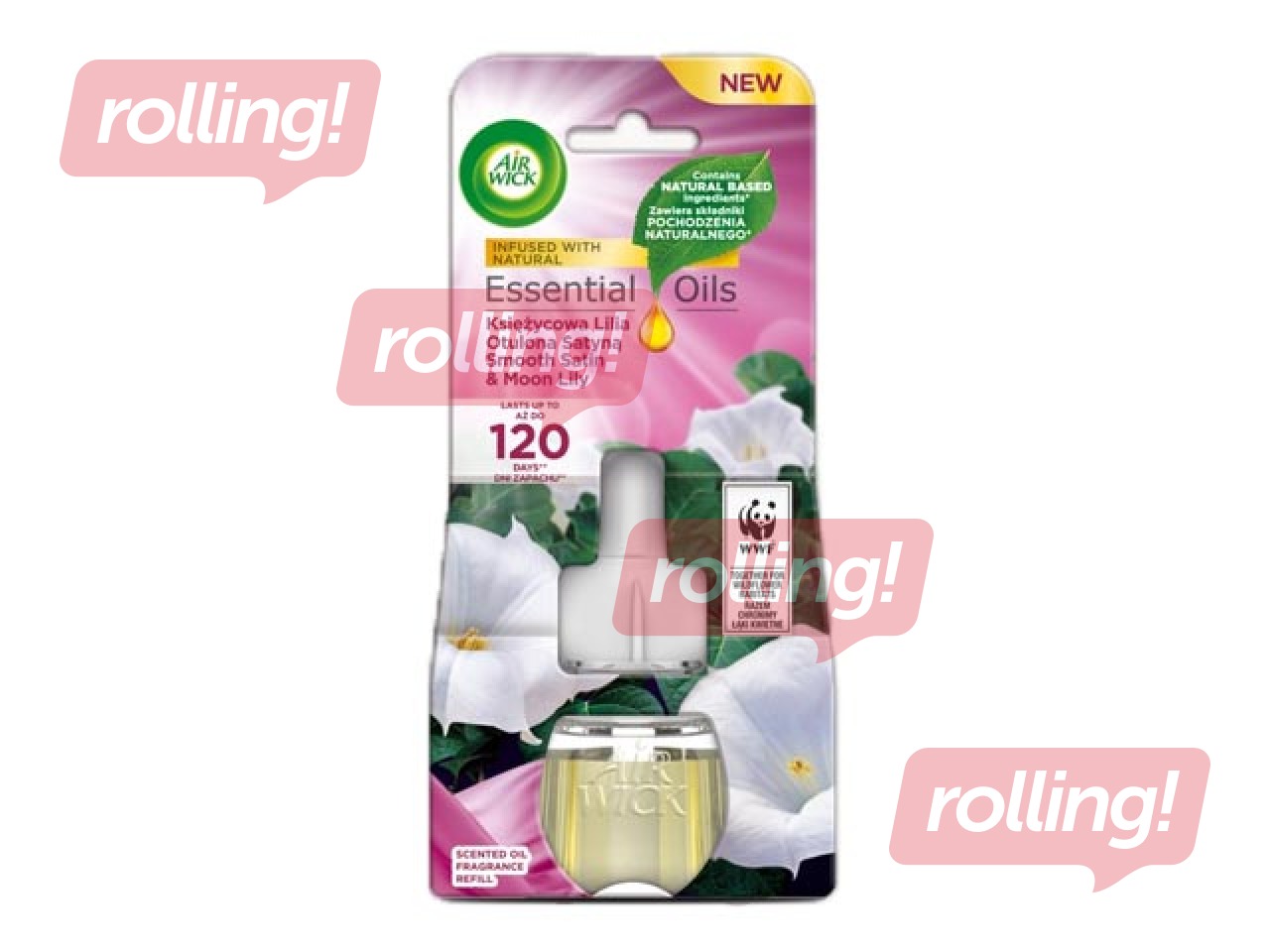 Air freshener refill Air Wick, Electrical, Satin Moon Lilly, 19ml