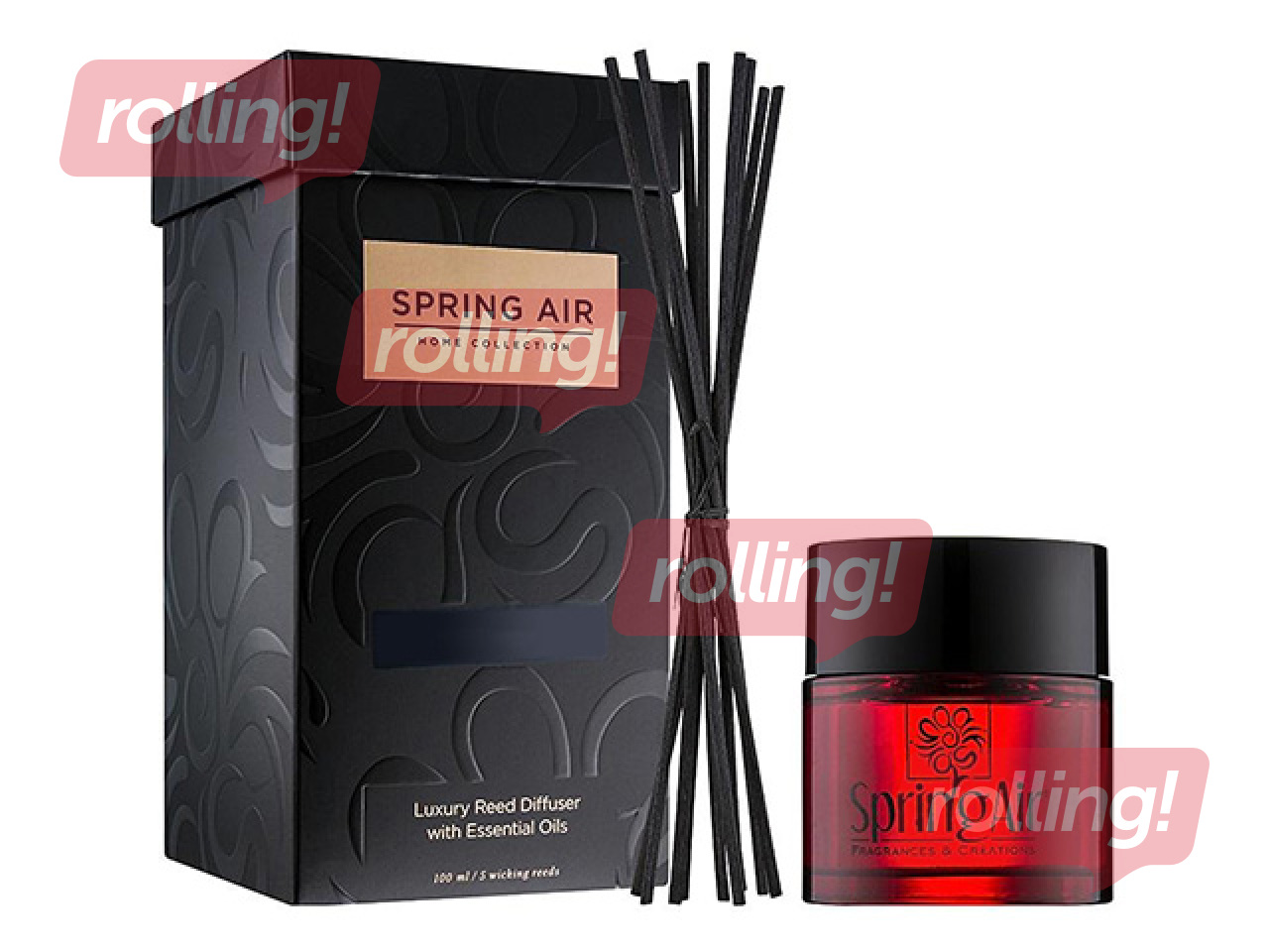 Aroomiküünlad Spring Air, Lux Reed Blue Velvet, 100ml