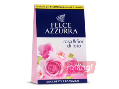 Ароматические саше Felce Azzurra, Роза & Лотос, 3 шт