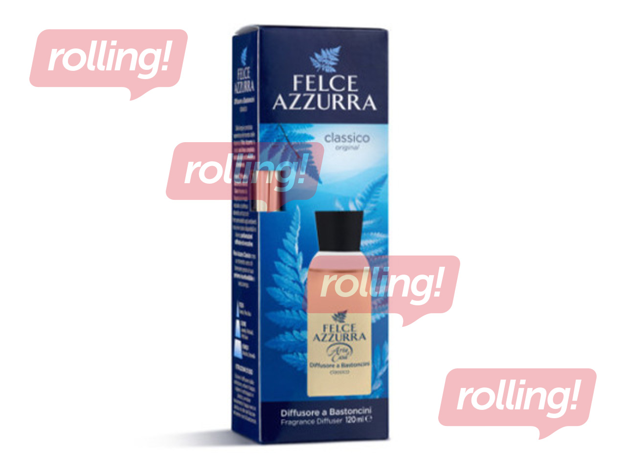 Aromātiskie kociņi Felce Azzurra, Classico, 120ml