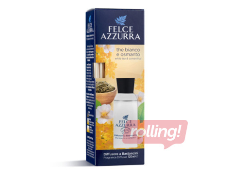 Aromātiskie kociņi Felce Azzurra, White Tea & Osmanthus, 120ml