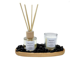 Set Provence Pomegranate, reed diffuser 50ml and candle 6.5cm