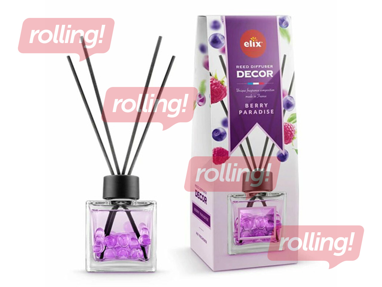 Aroomipulgad Elix Decor, Berry Paradise, 100ml