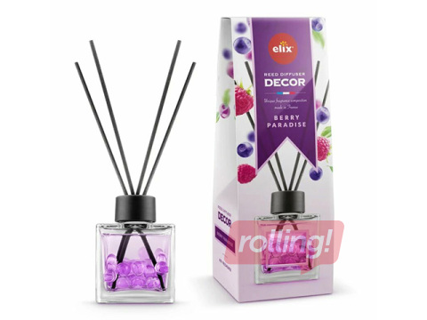 Reed diffuser Elix Decor, Berry Paradise, 100ml