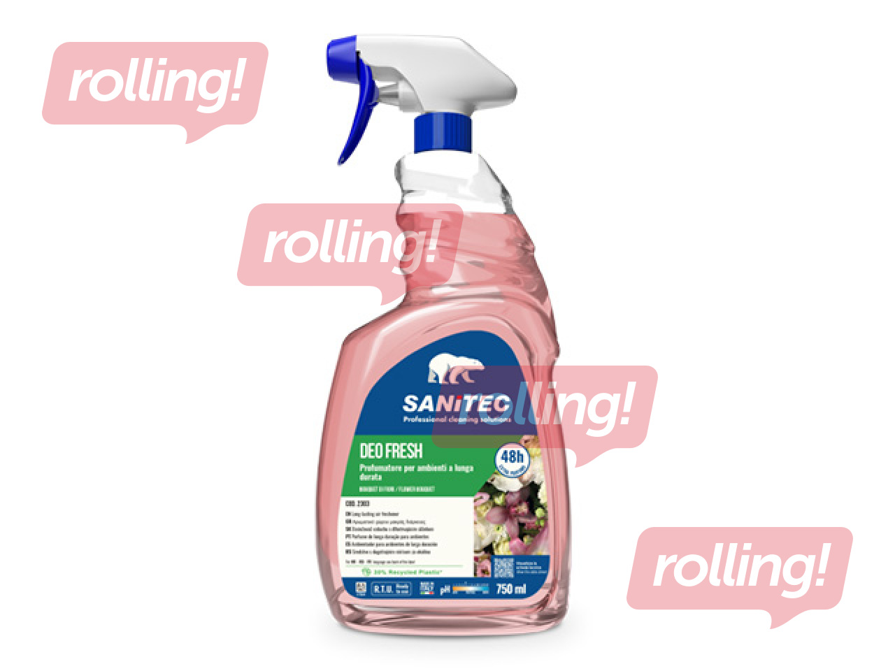 Õhuvärskendaja Sanitec, Deo Fresh, Bouquet Di Flori, 750ml