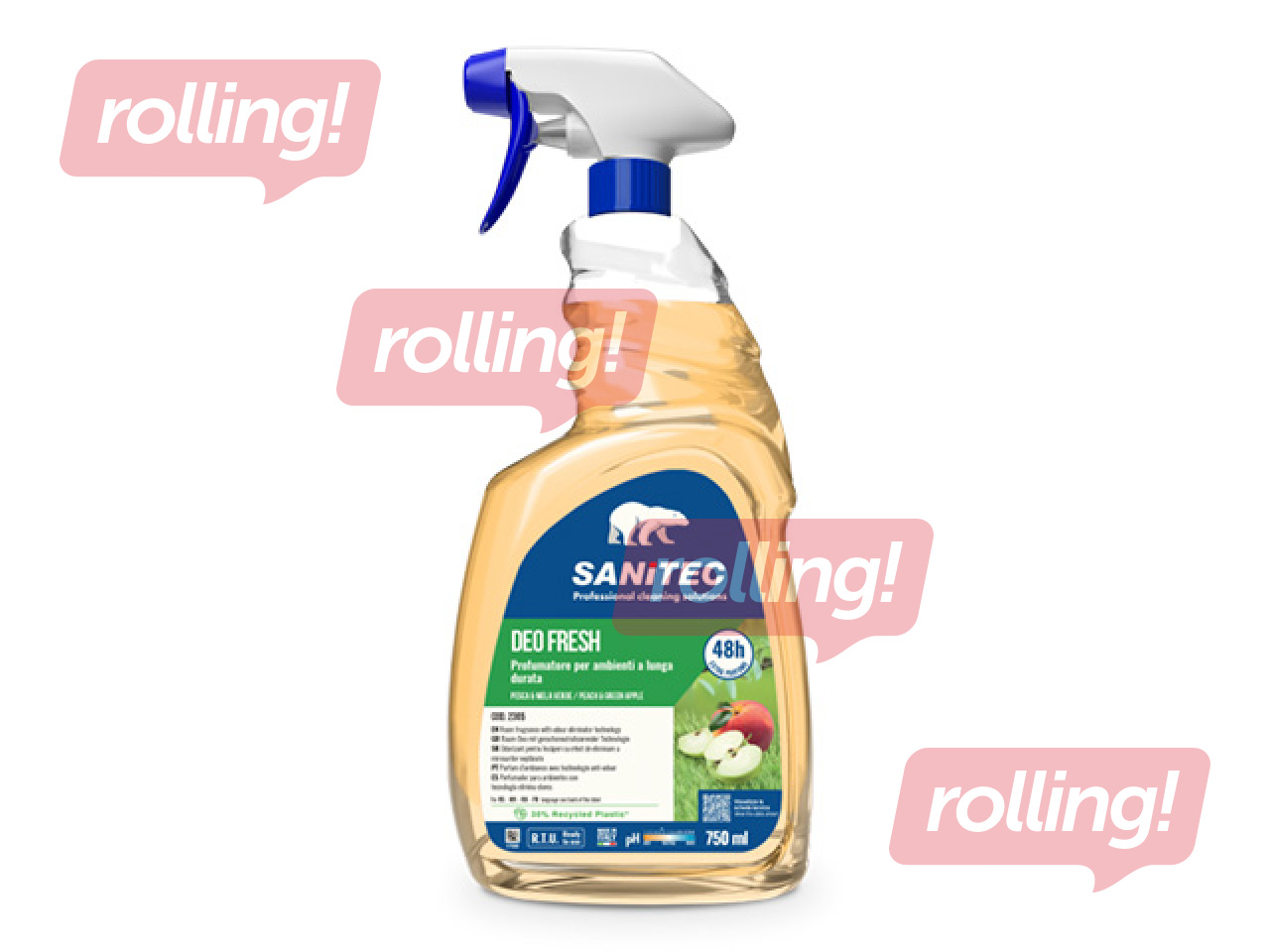 Õhuvärskendaja Sanitec, Deo Fresh, Pesca & Verde, 750ml