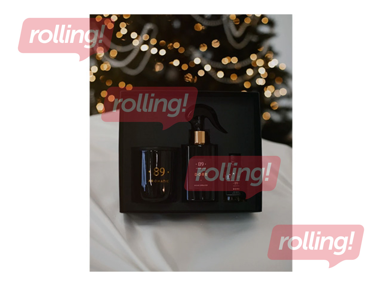 Kodukomplekt Aromatic 89, aromaatsed pulgad, sprei ja küünal, Dore