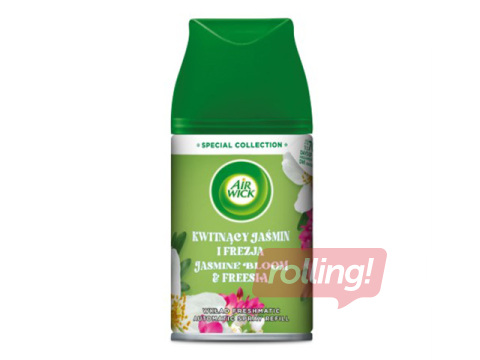 Сменный баллон для освежителя воздуха Air Wick Fresh Matic, Jasmine Bloom & Freesia, 250мл